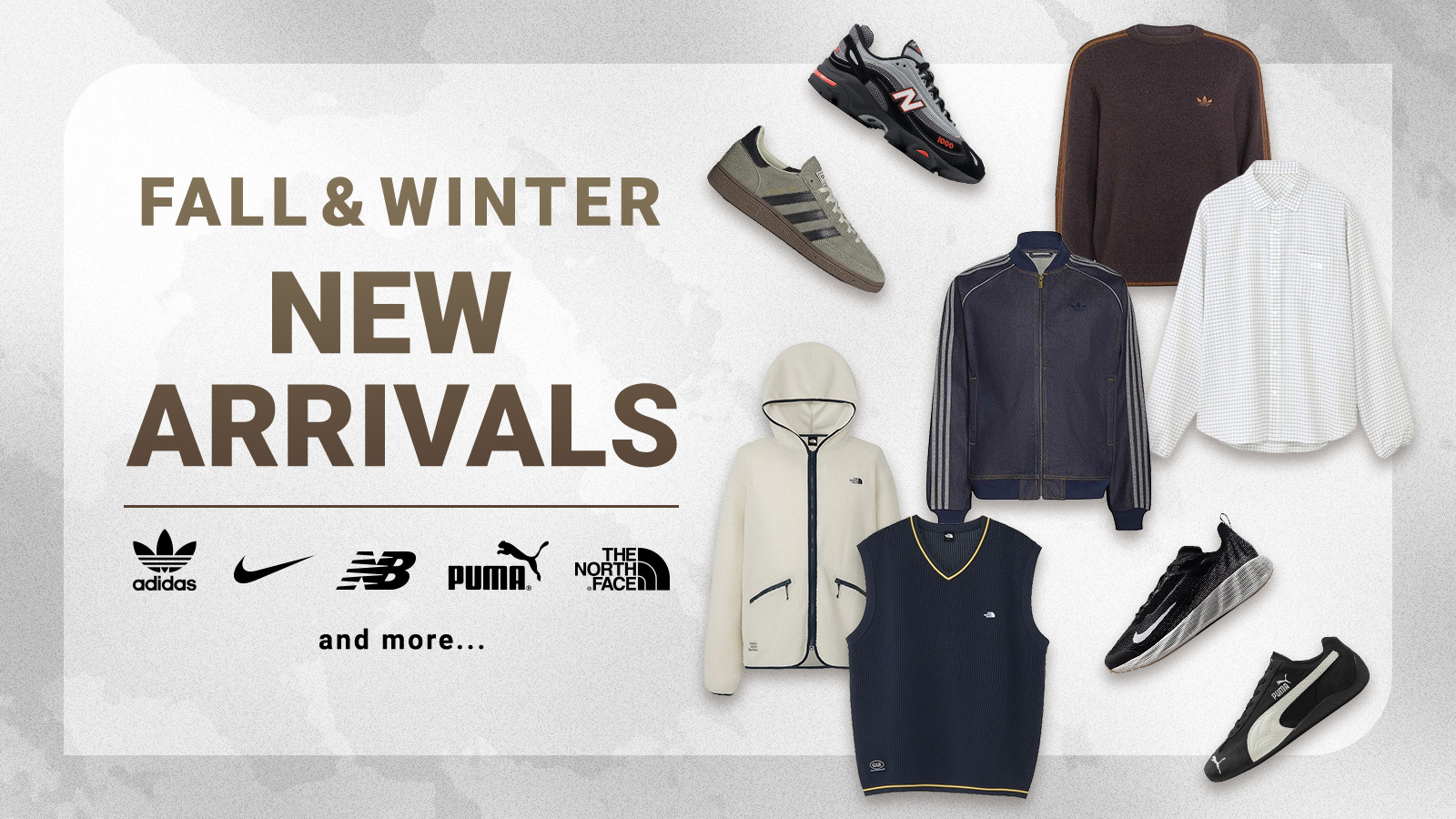 CNS】FALL＆WINTER NEW ARRIVALS